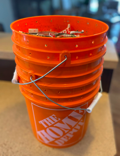indoor vermicomposter bucket