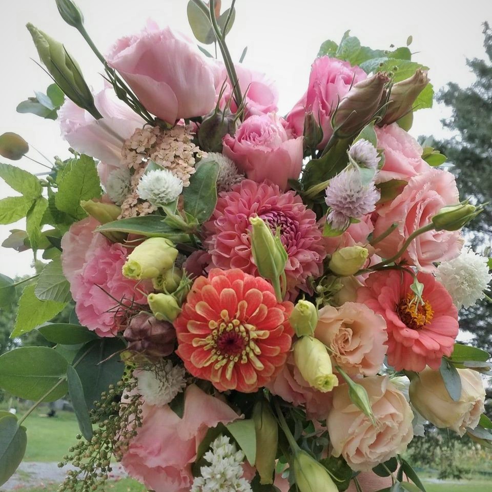 fleursdeferme bouquet lisianthus